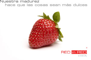 Un pez saltando en RED in RED
