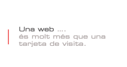 Una Web es mucho m&aacute;s que una tarjeta de visita